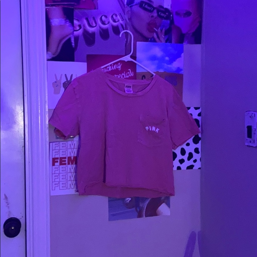 PINK crop top